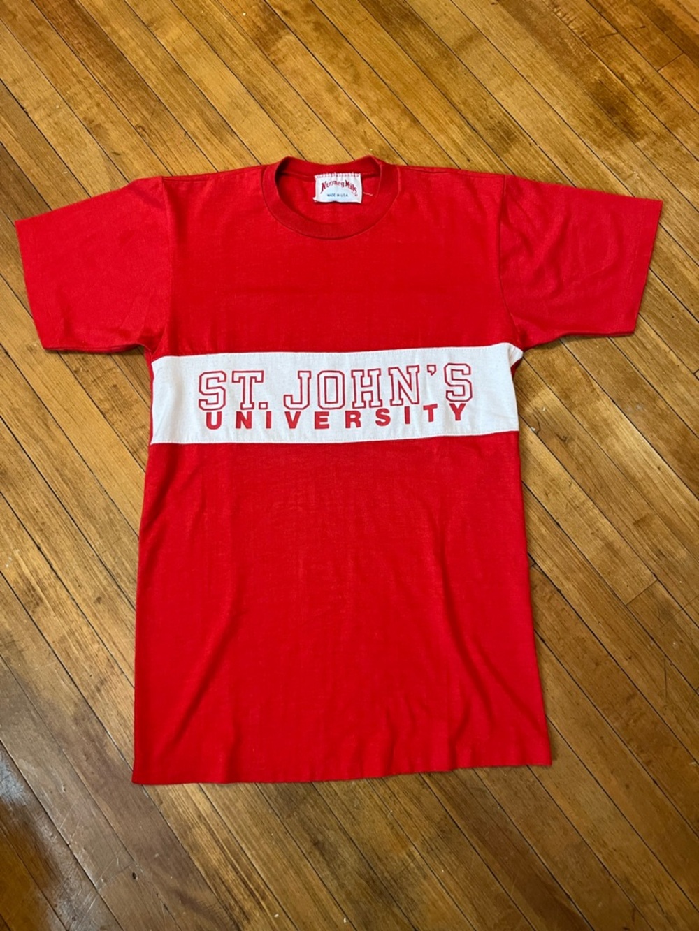 Vintage 1980s St. John's University Campus T-Shirt